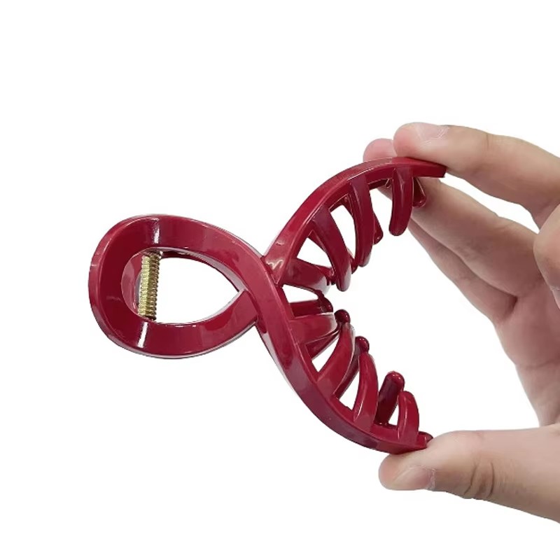 Soft Cross Claw Hair Clip Silicone Unbreakable & Durable TPEE Hair Claw Clip